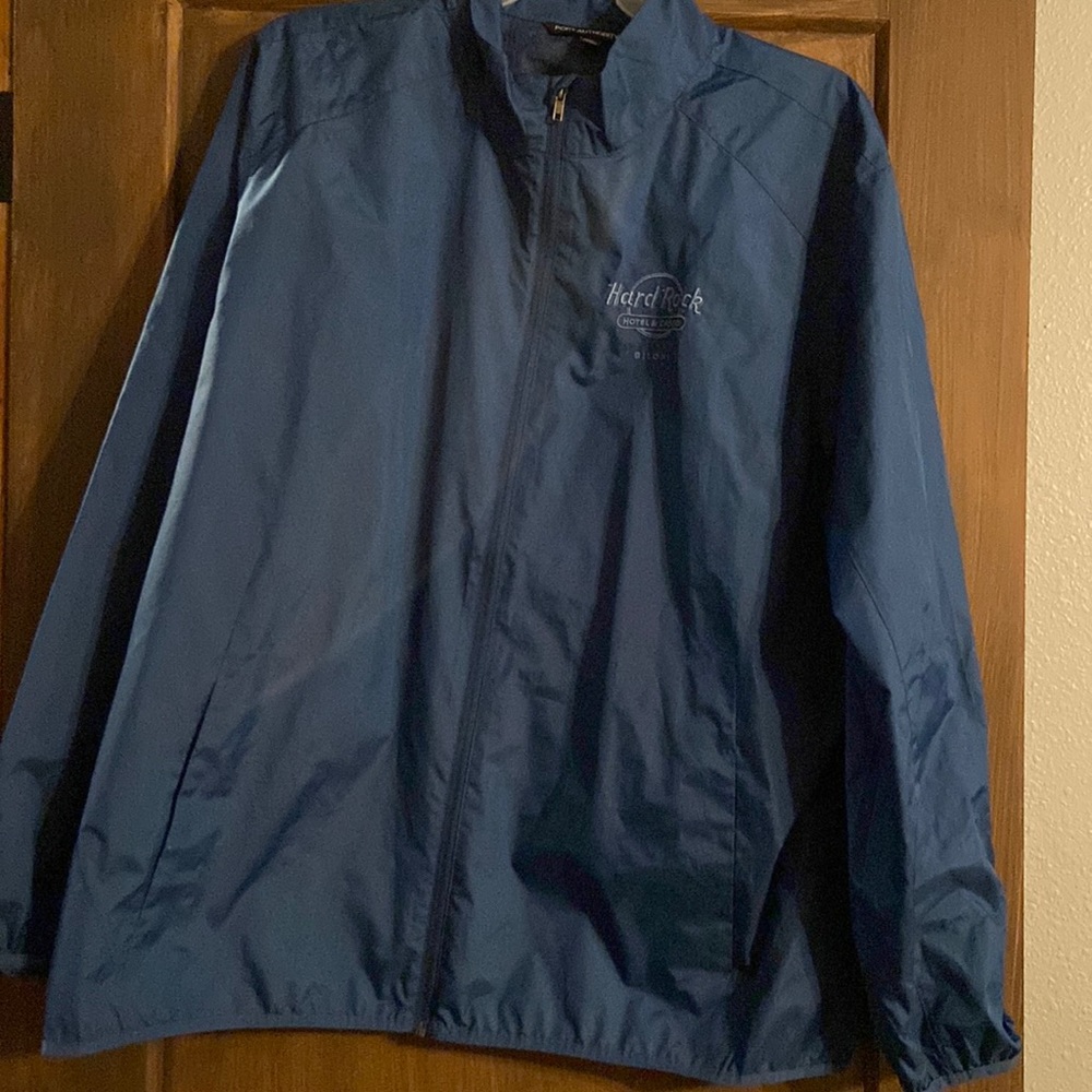 Men’s windbreaker:Port Authority. From HardRock Cafe & Casino Biloxi. Size 3XL